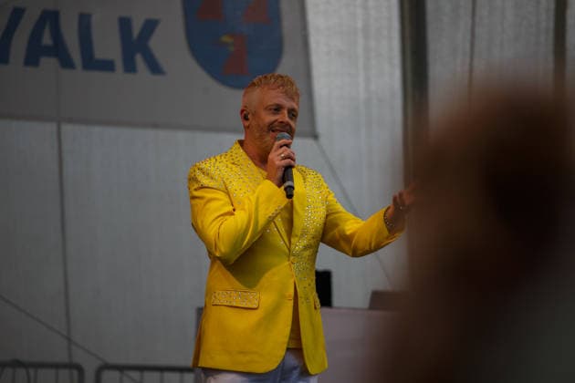05.09.2026 - 775. Stadtjubiläum Pasewalk - Ross Antony trat live auf dem Marktplatz auf Pasewalk Mecklenburg-Vorpommern Deutschland