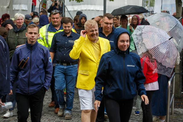 05.09.2026 - 775. Stadtjubiläum Pasewalk - Ross Antony trat live auf dem Marktplatz auf Pasewalk Mecklenburg-Vorpommern Deutschland