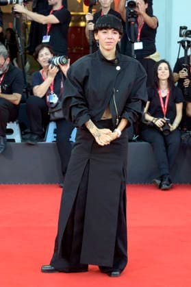 Ariete bei der Premiere des Kinofilms SuccederÃ questa notte auf der Biennale di Venezia 2023 83. Internationale Filmfestspiele von Venedig im Palazzo del Cinema. Venedig, 05.09.2026