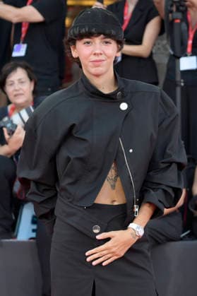 Ariete bei der Premiere des Kinofilms SuccederÃ questa notte auf der Biennale di Venezia 2023 83. Internationale Filmfestspiele von Venedig im Palazzo del Cinema. Venedig, 05.09.2026