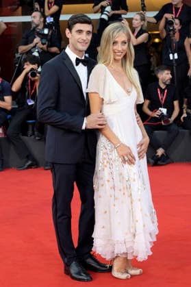 Nicola Del Freo und Virna Toppi bei der Premiere des Kinofilms SuccederÃ questa notte auf der Biennale di Venezia 2023 83. Internationale Filmfestspiele von Venedig im Palazzo del Cinema. Venedig, 05.09.2026