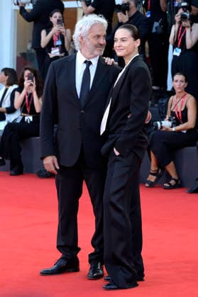 Domenico Procacci und Kasia Smutniak bei der Premiere des Kinofilms SuccederÃ questa notte auf der Biennale di Venezia 2023 83. Internationale Filmfestspiele von Venedig im Palazzo del Cinema. Venedig, 05.09.2026
