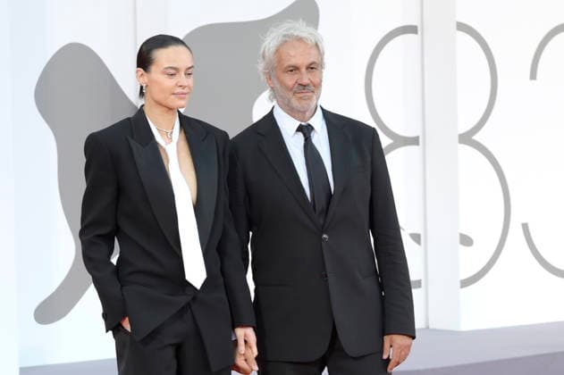 Kasia Smutniak und Domenico Procacci bei der Premiere des Kinofilms SuccederÃ questa notte auf der Biennale di Venezia 2023 83. Internationale Filmfestspiele von Venedig im Palazzo del Cinema. Venedig, 05.09.2026