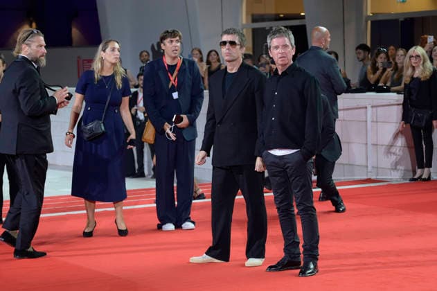Liam Gallagher und Noel Gallagher bei der Premiere des Dokumentarfilms Oasis: Don t Look Back in Anger auf der Biennale di Venezia 2023 83. Internationale Filmfestspiele von Venedig im Palazzo del Cinema. Venedig, 05.09.2026