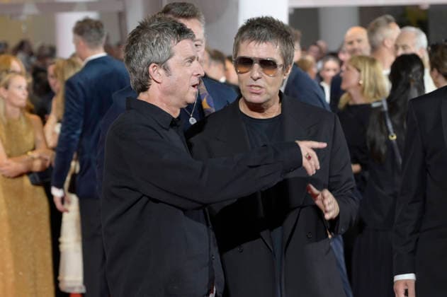 Noel Gallagher und Liam Gallagher bei der Premiere des Dokumentarfilms Oasis: Don t Look Back in Anger auf der Biennale di Venezia 2023 83. Internationale Filmfestspiele von Venedig im Palazzo del Cinema. Venedig, 05.09.2026