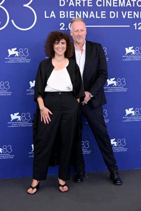 IPA88193711 - Venice, 83rd Venice International Film Festival 2026, Day 5 Film photocall: Woman Unknown Pictured: May el-Toukhy, Mikael Rieks  Copyright: xAlbertoxTerenghi PoolxPhotoxEventsx08x xPoolxPhotoxEventsx08x 88193711