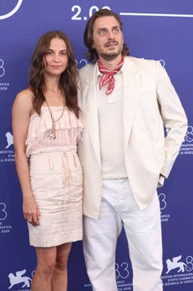 Alicia Vikander und Luca Marinelli beim Photocall zum Kinofilm The Echo Chamber auf der Biennale di Venezia 2026 83. Internationale Filmfestspiele von Venedig im Palazzo del Casino. Venedig, 06.09.2026