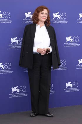 Susan Sarandon beim Photocall zum Kinofilm The Echo Chamber auf der Biennale di Venezia 2026 83. Internationale Filmfestspiele von Venedig im Palazzo del Casino. Venedig, 06.09.2026