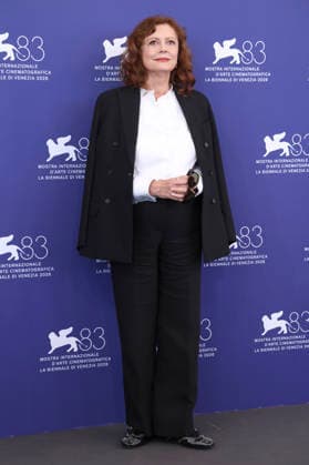 Susan Sarandon beim Photocall zum Kinofilm The Echo Chamber auf der Biennale di Venezia 2026 83. Internationale Filmfestspiele von Venedig im Palazzo del Casino. Venedig, 06.09.2026