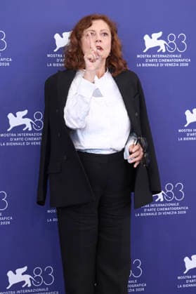 Susan Sarandon beim Photocall zum Kinofilm The Echo Chamber auf der Biennale di Venezia 2026 83. Internationale Filmfestspiele von Venedig im Palazzo del Casino. Venedig, 06.09.2026