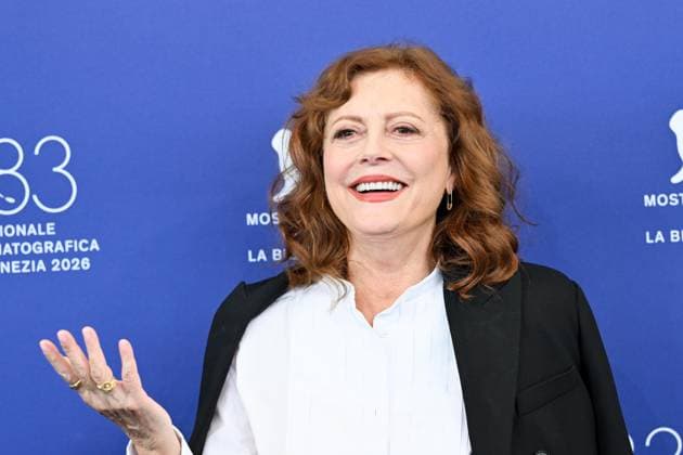 September 6, 2026, Venice, Rome, Italy: Susan Sarandon during the photocall for the film Echo Chamber, 83rd Venice Film Festival. Venice, September 6, 2026 Venice Italy  - ZUMAa289 20260906_zia_a289_232 Copyright: xMariaxLauraxAntonellix xAgfx