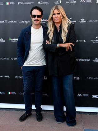 IPA88196458 - Venice, 83rd Venice International Film Festival 2026 - Day 5 - Filming Italy photocall. Pictured: Alessio Vassallo, Tiziana Rocca  Copyright: xManuelexMangiarottix xPoolxPhotoxEventsx08x 88196458