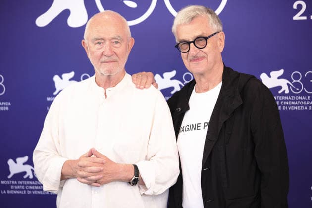 September 6, 2026, Venice, Italy: Swiss architect Peter Zumthor and German director Wim Wenders attend the photocall of the film From Inside Out: The Architecture of Peter Zumthor during the 83rd Venice International Film Festival. Venice Italy - ZUMAs197 20260906_aaa_s197_043 Copyright: xMarcoxBaradax