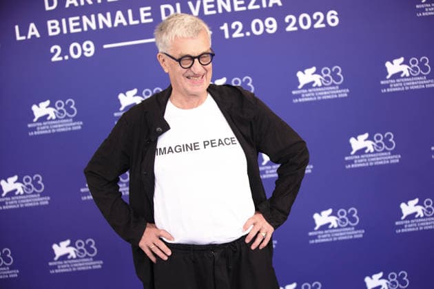September 6, 2026, Venice, Italy: German director Wim Wenders attends the photocall of the film From Inside Out: The Architecture of Peter Zumthor during the 83rd Venice International Film Festival. Venice Italy  - ZUMAs197 20260906_aaa_s197_062 Copyright: xMarcoxBaradax