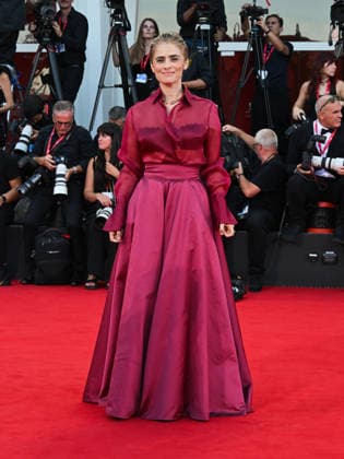 IPA88201154 - Venice, 83rd Venice International Film Festival 2026 - Night 5 - Red carpet for *THE ECHO CHAMBER* - Pictured: Greta Scarano  Copyright: xManuelexMangiarottix xPoolxPhotoxEventsx08x 88201154