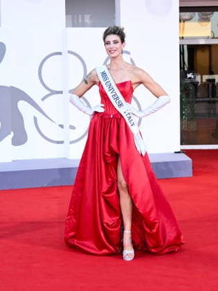 IPA88202298 - Venice, 83rd Venice International Film Festival 2026 - Night 5 - Red carpet for the film *The Eco Chamber*. Pictured: Giada Folcia  Copyright: xAlbertoxTerenghi PoolxPhotoxEvenx xPoolxPhotoxEventsx08x 88202298