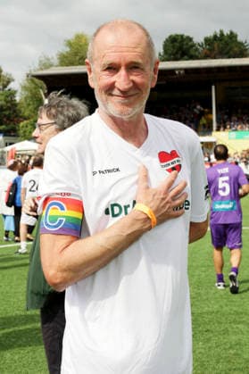 Peter Lohmeyer beim Benefiz-Fußballspiel Kicken mit Herz zu Gunsten der Kinderstation des UKE im Stadion Hoheluft. Hamburg, 06.09.2026