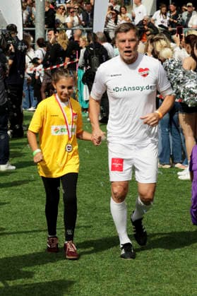 Thomas Helmer beim Benefiz-Fußballspiel Kicken mit Herz zu Gunsten der Kinderstation des UKE im Stadion Hoheluft. Hamburg, 06.09.2026