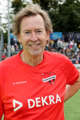 Lou Richter beim Benefiz-Fußballspiel Kicken mit Herz zu Gunsten der Kinderstation des UKE im Stadion Hoheluft. Hamburg, 06.09.2026