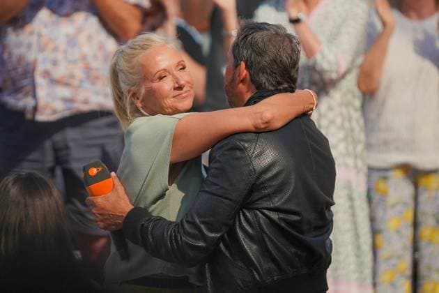 ZDF-Fernsehgarten 2026. Andrea Kiwi Kiewel und Markus Schöffl im ZDF Fernsehgarten mit dem Motto Powergarten am 06.09.2026 in Mainz. Mainz ZDF Fernsehgarten Rheinland-Pfalz