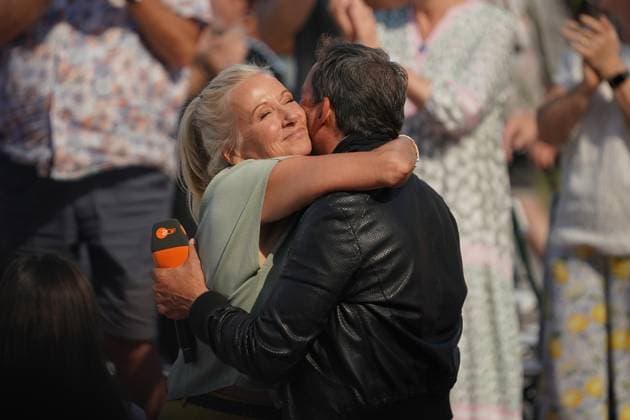 ZDF-Fernsehgarten 2026. Andrea Kiwi Kiewel und Markus Schöffl im ZDF Fernsehgarten mit dem Motto Powergarten am 06.09.2026 in Mainz. Mainz ZDF Fernsehgarten Rheinland-Pfalz