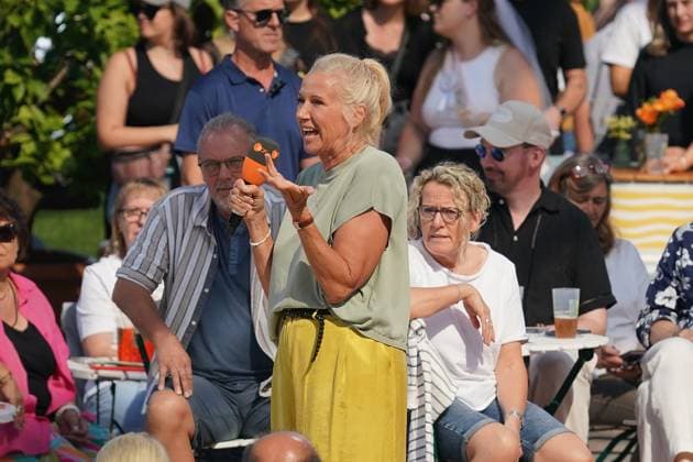 ZDF-Fernsehgarten 2026. Andrea Kiwi Kiewel im ZDF Fernsehgarten mit dem Motto Powergarten am 06.09.2026 in Mainz. Mainz ZDF Fernsehgarten Rheinland-Pfalz