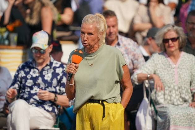 ZDF-Fernsehgarten 2026. Andrea Kiwi Kiewel im ZDF Fernsehgarten mit dem Motto Powergarten am 06.09.2026 in Mainz. Mainz ZDF Fernsehgarten Rheinland-Pfalz
