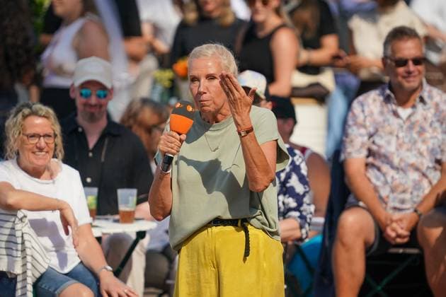 ZDF-Fernsehgarten 2026. Andrea Kiwi Kiewel im ZDF Fernsehgarten mit dem Motto Powergarten am 06.09.2026 in Mainz. Mainz ZDF Fernsehgarten Rheinland-Pfalz