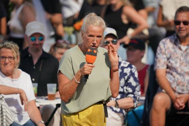 ZDF-Fernsehgarten 2026. Andrea Kiwi Kiewel im ZDF Fernsehgarten mit dem Motto Powergarten am 06.09.2026 in Mainz. Mainz ZDF Fernsehgarten Rheinland-Pfalz
