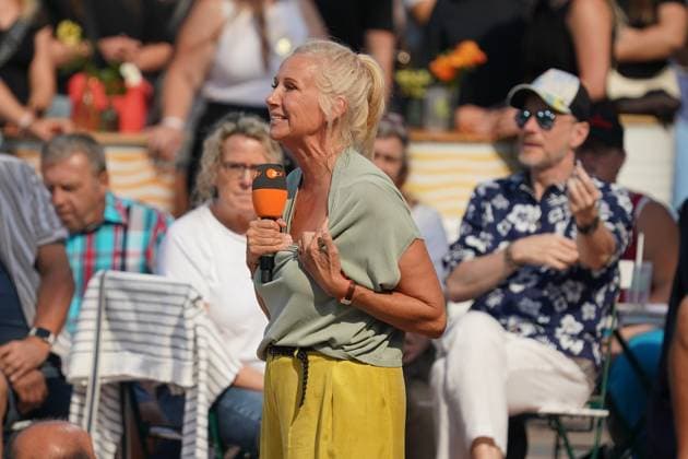 ZDF-Fernsehgarten 2026. Andrea Kiwi Kiewel im ZDF Fernsehgarten mit dem Motto Powergarten am 06.09.2026 in Mainz. Mainz ZDF Fernsehgarten Rheinland-Pfalz