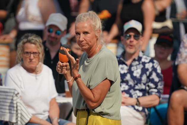 ZDF-Fernsehgarten 2026. Andrea Kiwi Kiewel im ZDF Fernsehgarten mit dem Motto Powergarten am 06.09.2026 in Mainz. Mainz ZDF Fernsehgarten Rheinland-Pfalz