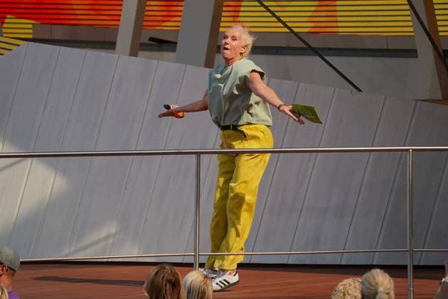 ZDF-Fernsehgarten 2026. Andrea Kiwi Kiewel im ZDF Fernsehgarten mit dem Motto Powergarten am 06.09.2026 in Mainz. Mainz ZDF Fernsehgarten Rheinland-Pfalz
