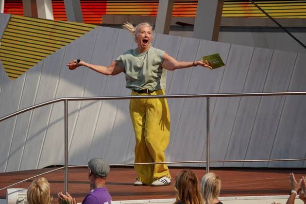 ZDF-Fernsehgarten 2026. Andrea Kiwi Kiewel im ZDF Fernsehgarten mit dem Motto Powergarten am 06.09.2026 in Mainz. Mainz ZDF Fernsehgarten Rheinland-Pfalz