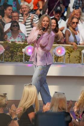 ZDF-Fernsehgarten 2026. Charlien im ZDF Fernsehgarten mit dem Motto Powergarten am 06.09.2026 in Mainz. Mainz ZDF Fernsehgarten Rheinland-Pfalz