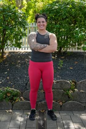 ZDF-Fernsehgarten 2026. Kraftsportlerin Sina Ruppenthal im ZDF Fernsehgarten mit dem Motto Powergarten am 06.09.2026 in Mainz. Mainz ZDF Fernsehgarten Rheinland-Pfalz