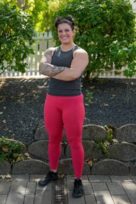 ZDF-Fernsehgarten 2026. Kraftsportlerin Sina Ruppenthal im ZDF Fernsehgarten mit dem Motto Powergarten am 06.09.2026 in Mainz. Mainz ZDF Fernsehgarten Rheinland-Pfalz