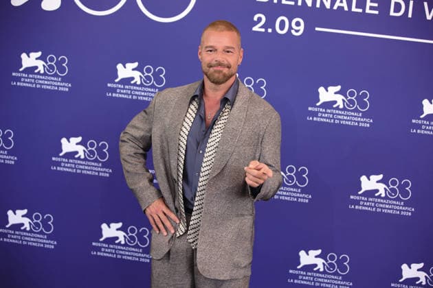 September 6, 2026, Venice, Italy: Puertorican actor and singer Ricky Martin attends the photocall of the film Hombre al agua during the 83rd Venice International Film Festival. Venice Italy  - ZUMAs197 20260906_aaa_s197_116 Copyright: xMarcoxBaradax