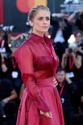 Greta Scarano bei der Premiere des Kinofilms The Echo Chamber auf der Biennale di Venezia 2023 83. Internationale Filmfestspiele von Venedig im Palazzo del Cinema. Venedig, 06.09.2026
