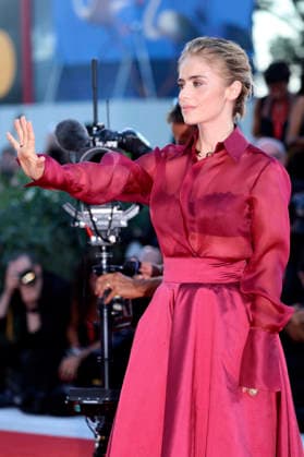 Greta Scarano bei der Premiere des Kinofilms The Echo Chamber auf der Biennale di Venezia 2023 83. Internationale Filmfestspiele von Venedig im Palazzo del Cinema. Venedig, 06.09.2026