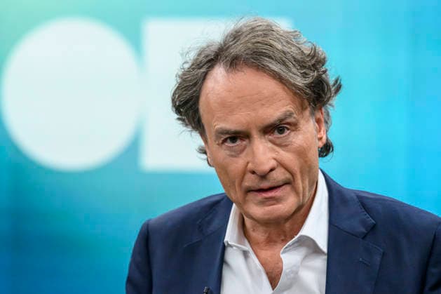 im Bild v.l.: Giovanni di Lorenzo, Chefredakteur DIE ZEIT, GER, Berlin, Studio, zu Gast bei - Caren Miosga, Polittalk, TV, Format, Das Erste, aus Berlin Adlershof - am Studio 20, Thema: das Ergebnis und die Folgen der Landtagswahl in Sachsen-Anhalt, (Die AfD und die Landtagswahl in Sachsen-Anhalt) 06.09.2026, Copyright: HMBxMedia UwexKoch
