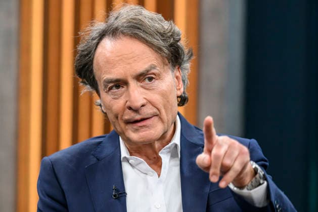 im Bild v.l.: Giovanni di Lorenzo, Chefredakteur DIE ZEIT, GER, Berlin, Studio, zu Gast bei - Caren Miosga, Polittalk, TV, Format, Das Erste, aus Berlin Adlershof - am Studio 20, Thema: das Ergebnis und die Folgen der Landtagswahl in Sachsen-Anhalt, (Die AfD und die Landtagswahl in Sachsen-Anhalt) 06.09.2026, Copyright: HMBxMedia UwexKoch