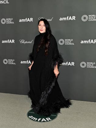 IPA88208435 - Venice, 83rd Venice International Film Festival 2026 - Night 5 - AMFAR Red Carpet. Pictured: Marina AbramoviÄ‡  Copyright: xSimonexComix xPoolxPhotoxEventsx08x 88208435