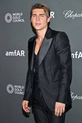 amfAR Gala Venezia 2026 Nolan Gerard Funk attending the amfAR Gala Venezia 2026 ahead of Venice Film Festival in Venice, Italiy on September 6, 2026. Photo by Julien Reynaud APS-Medias ABACAPRESS.COM Venice Italy  Copyright: xReynaudxJulien APS-Medias ABACAx