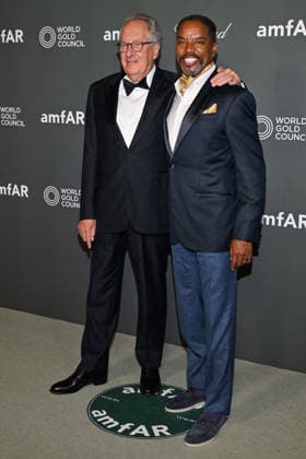 amfAR Gala Venezia 2026 Geoffrey Rush, Rodney Hicks attending the amfAR Gala Venezia 2026 ahead of Venice Film Festival in Venice, Italiy on September 6, 2026. Photo by Julien Reynaud APS-Medias ABACAPRESS.COM Venice Italy  Copyright: xReynaudxJulien APS-Medias ABACAx
