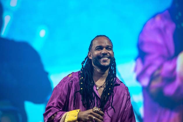 RIO DE JANEIRO, RJ - 06.09.2026: ROCK IN RIO 2026 - Calema will perform on the Sunset Stage on the third day of Rock in Rio 2026, Sunday, September 6th, amidst heavy rain, at the event taking place in Cidade do Rock, Barra, Rio de Janeiro, RJ. x3011231x  CristianexMota