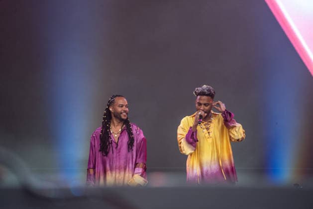 RIO DE JANEIRO, RJ - 06.09.2026: ROCK IN RIO 2026 - Calema will perform on the Sunset Stage on the third day of Rock in Rio 2026, Sunday, September 6th, amidst heavy rain, at the event taking place in Cidade do Rock, Barra, Rio de Janeiro, RJ. x3011272x  CristianexMota