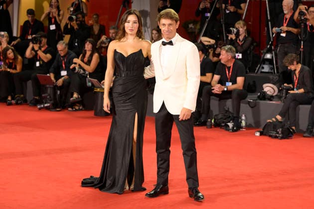 Filming Italy Venice Award red carpet in Venice Lido - 06 Sep 2026 Claudia Tosoni (l) and Giorgio Pasotti (r) attend the red carpet of Filming Italy Venice Award during the 83rd Venice film Festival at Palazzo del cinema. Venice Lido Italy Copyright: xMarioxCartellix xSOPAxImagesx _DSC0014