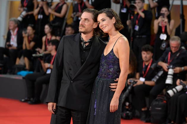 The echo chamber red carpet in Venice Lido - 06 Sep 2026 Alissa Jung (l) and Luca Marinelli (r) attend the red carpet of movie The echo chamber during the 83rd Venice Film Festival at Palazzo del cinema. Venice Lido Italy Copyright: xMarioxCartellix xSOPAxImagesx _DSC9687