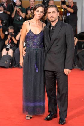 The echo chamber red carpet in Venice Lido - 06 Sep 2026 Alissa Jung (l) and Luca Marinelli (r) attend the red carpet of movie The echo chamber during the 83rd Venice Film Festival at Palazzo del cinema. Venice Lido Italy Copyright: xMarioxCartellix xSOPAxImagesx _DSC9695
