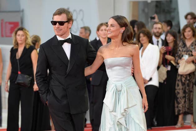 September 6, 2026, Venice Lido, Italy: Michael Fassbender (l) and Alicia Vikander (r) attend the red carpet of movie The echo chamber during the 83rd Venice Film Festival at Palazzo del cinema. Venice Lido Italy - ZUMAs197 20260906_aaa_s197_418 Copyright: xMarioxCartellix